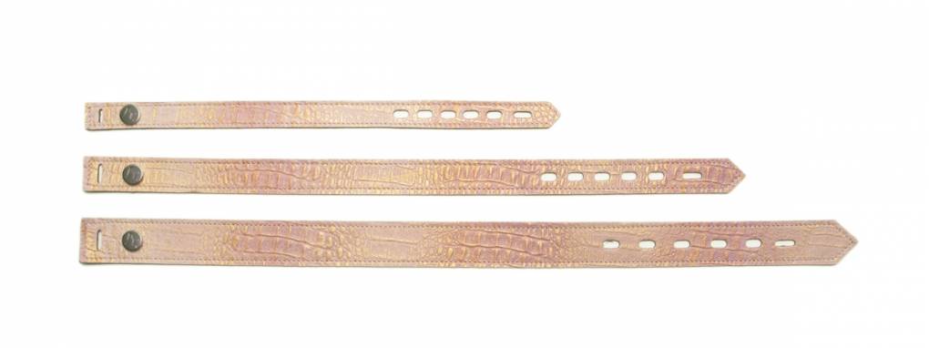 Multi Collar Pink Shimmer Luxury Style Strap - Premium Buddy Belts from Buddy Belts - Just €2! Shop now at Frenkiezdogshop