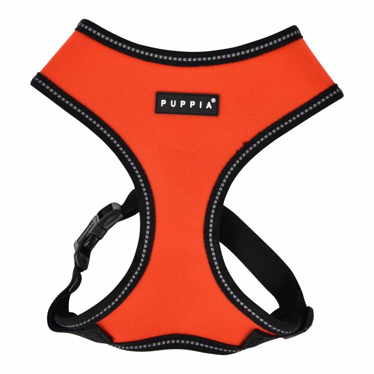 Puppia Trek Harness model A Orange hondentuig > honden harnas > model A Small