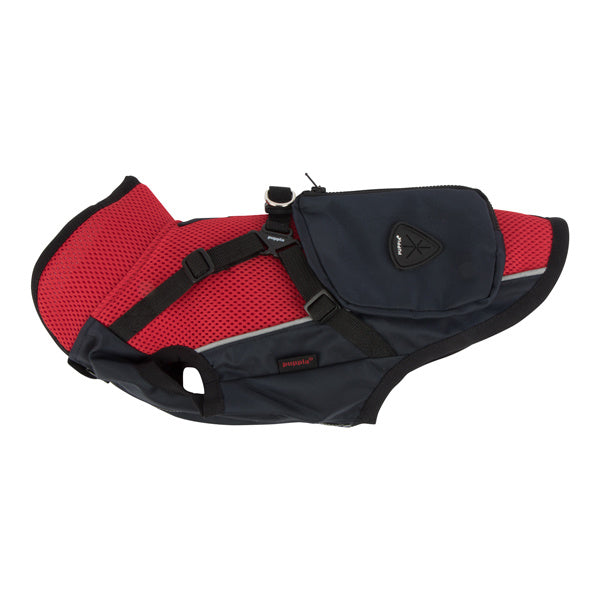 Puppia P2 Harness Jacket Red - Premium Hondenkleding > hondenjas from Puppia - Just €39.99! Shop now at Frenkiezdogshop