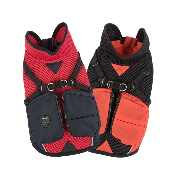 Puppia P2 Harness Jacket Black - Premium Hondenkleding > hondenjas from Puppia - Just €39.99! Shop now at Frenkiezdogshop