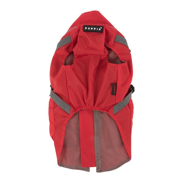 Puppia Teton Harness Jacket Red Hondenkleding > hondenjas Small