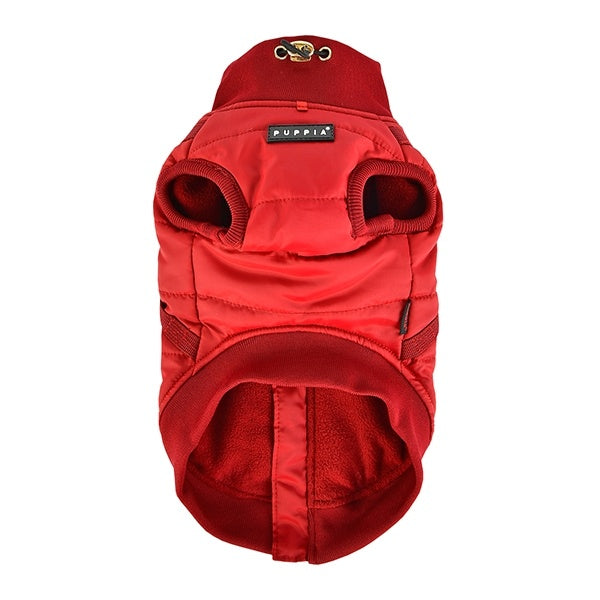 Puppia Frost Jacket Harness Wine - Premium Hondenkleding > hondenjas from Puppia - Just €50! Shop now at Frenkiezdogshop