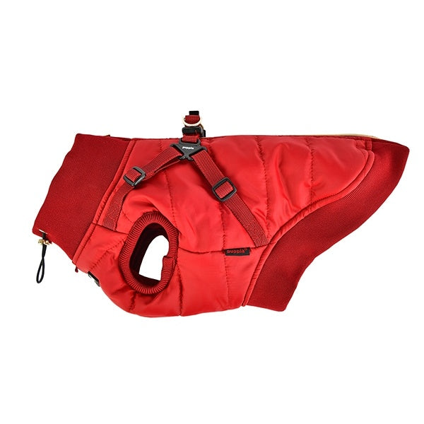 Puppia Frost Jacket Harness Wine - Premium Hondenkleding > hondenjas from Puppia - Just €50! Shop now at Frenkiezdogshop