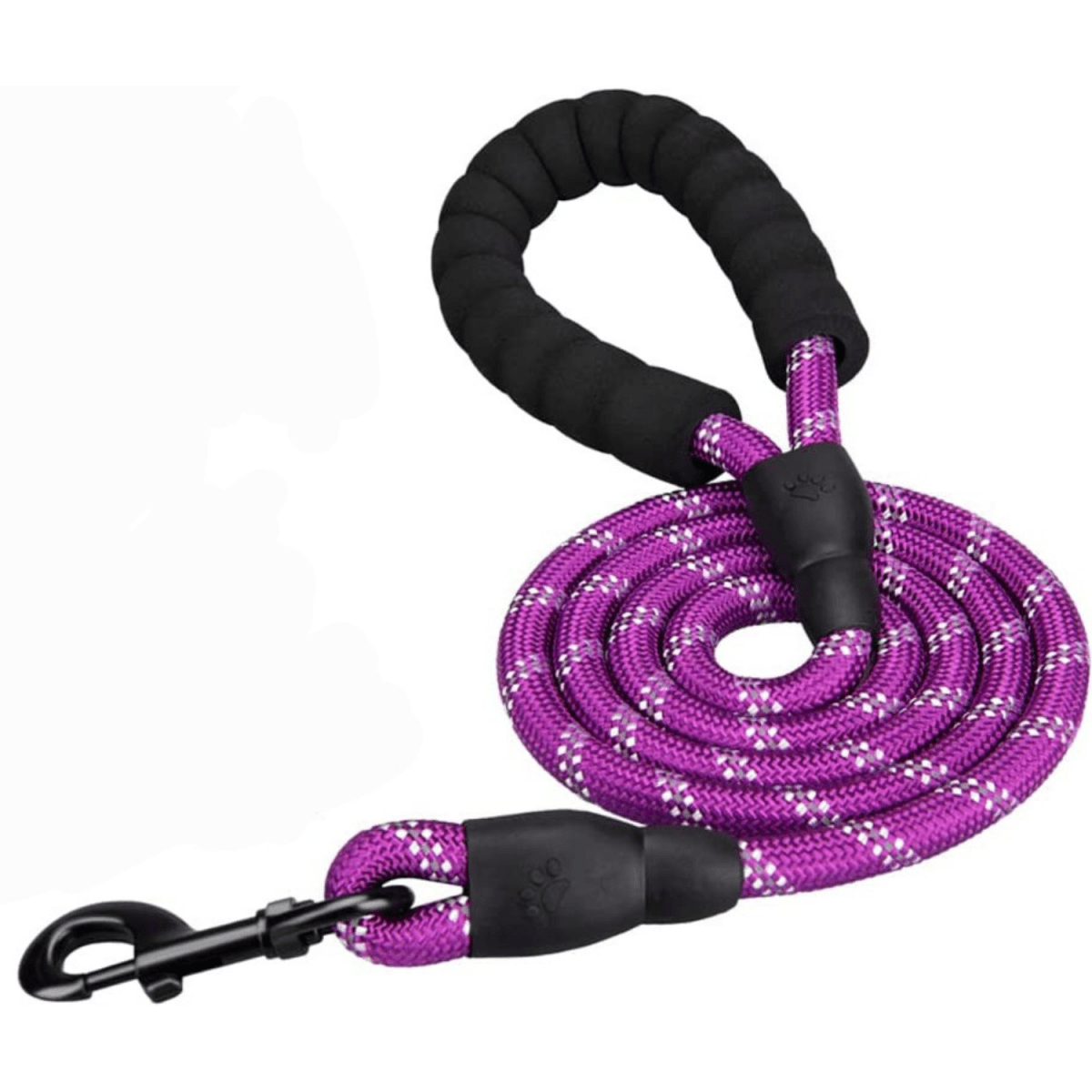 Frenkiez reflective dog leash purple hondenriem > hondenlijn Standaard/One Size