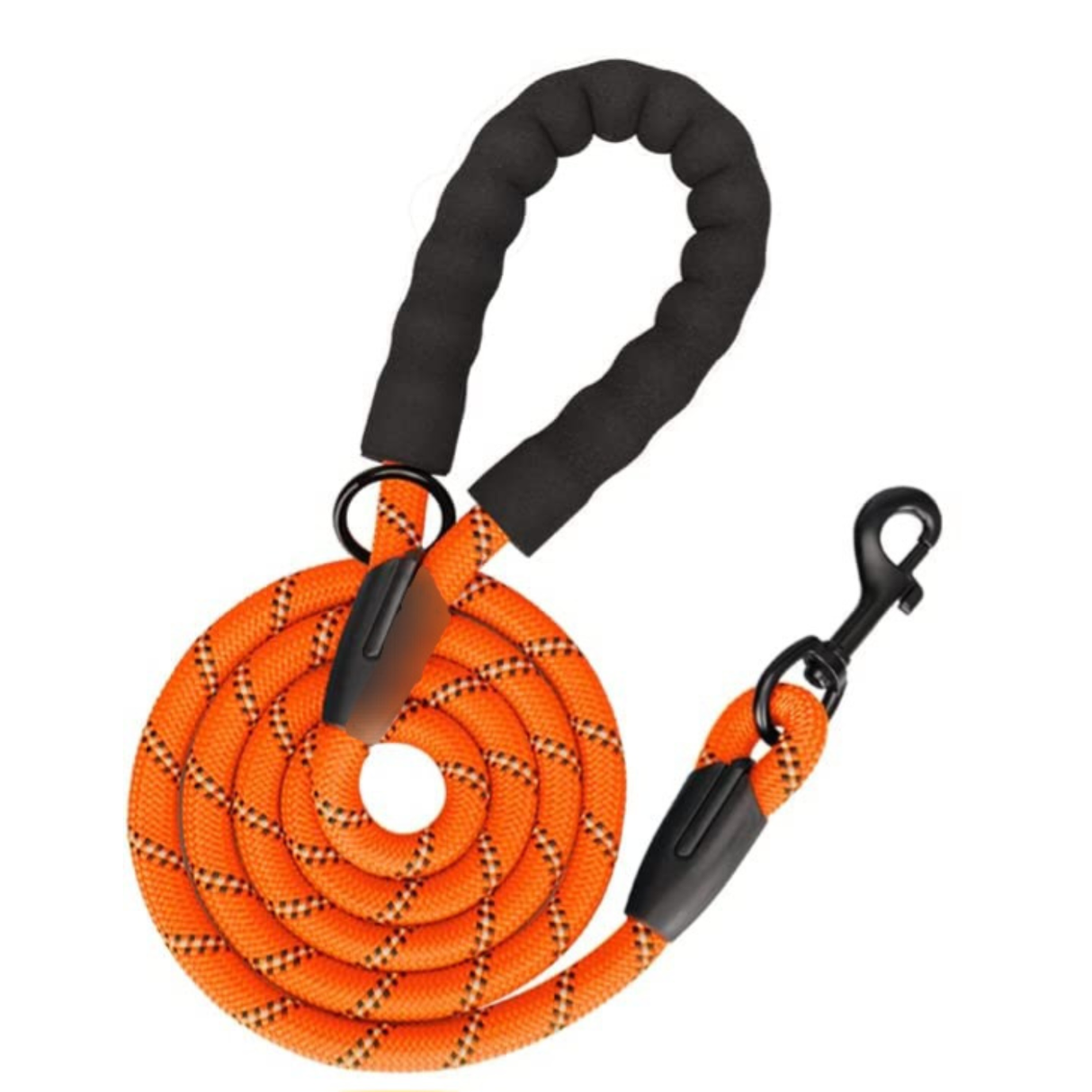 Frenkiez reflective dog leash carseatbelt orange - Premium hondenriem > hondenlijn from Frenkiez - Just €10! Shop now at Frenkiezdogshop