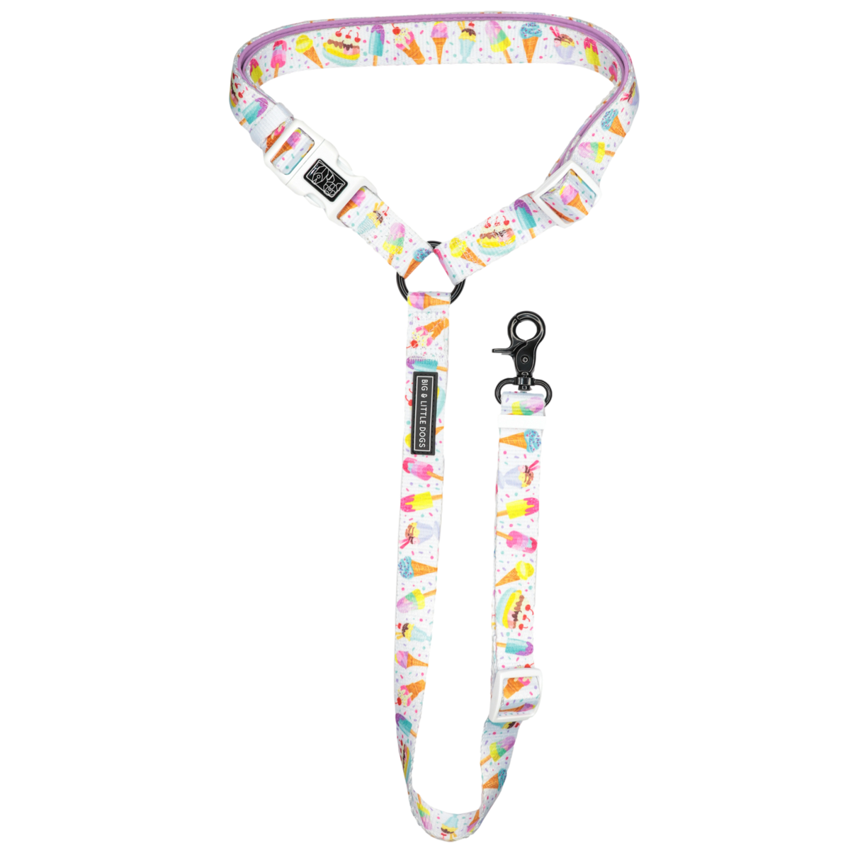 Big and Little Dogs premium autogordel Popsicle Dreams - Premium Autogordel > Autoriem from Big and Little Dogs - Just €10! Shop now at Frenkiezdogshop