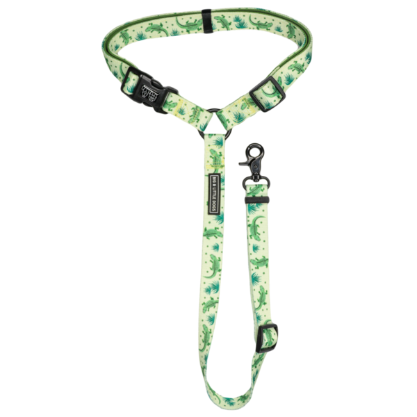 Big and Little Dogs premium autogordel Crikey Croc - Premium Autogordel > Autoriem from Big and Little Dogs - Just €10! Shop now at Frenkiezdogshop