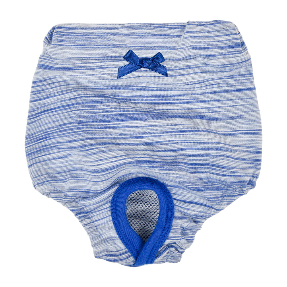 Puppia Florine sanitary panty Blue - Premium Loopsheidbroekje > Periodebroekje from Puppia - Just €10! Shop now at Frenkiezdogshop