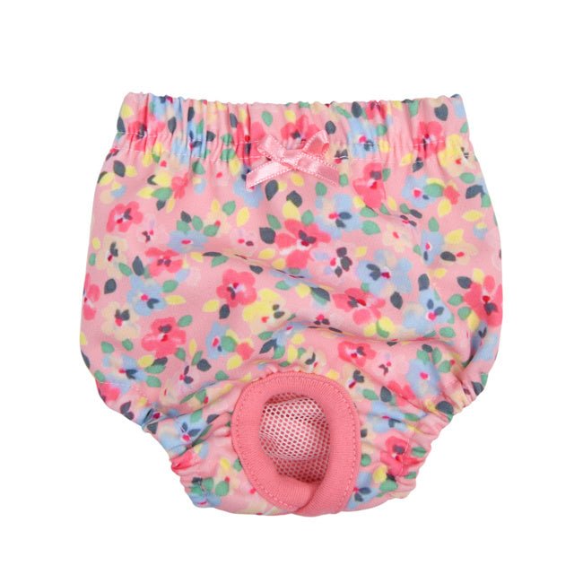 Puppia Spring Blossom sanitary pants Pink Loopsheidbroekje > Periodebroekje Small