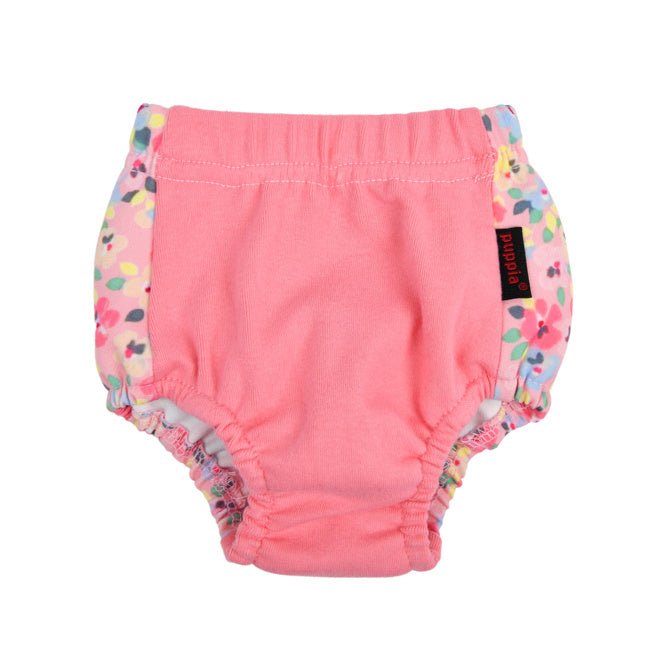 Puppia Spring Blossom sanitary pants Pink Loopsheidbroekje > Periodebroekje Small