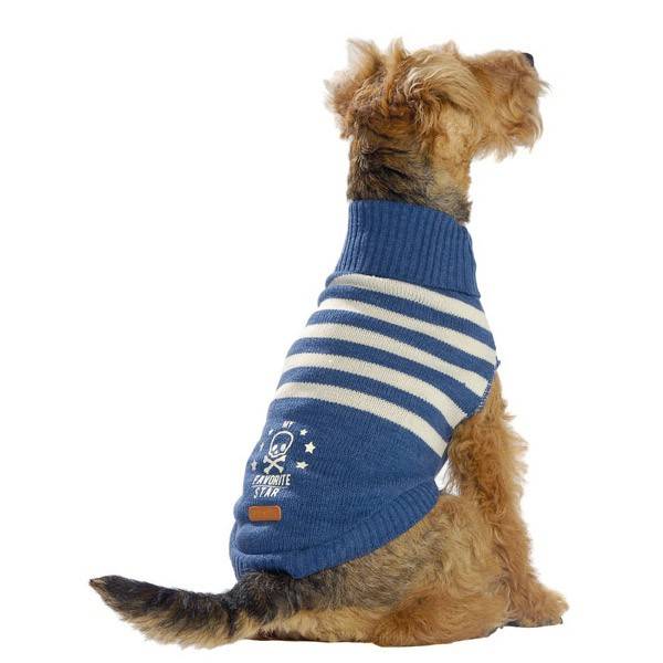 Bobby Trui Sweater Favorite Blue ( ALLEEN XS / S ) - Premium Hondenkleding > Hondentrui from Bobby - Just €10! Shop now at Frenkiezdogshop