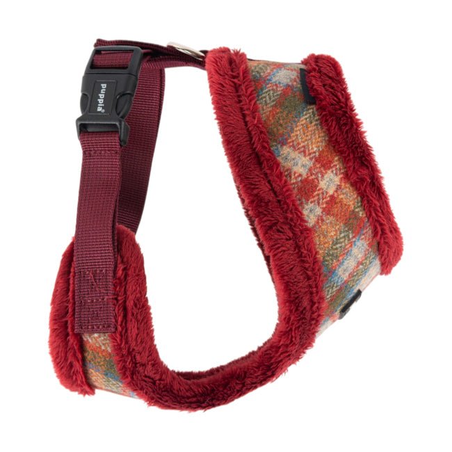Puppia Adonissa Harness Model A - Wine hondentuig > honden harnas > model A Small