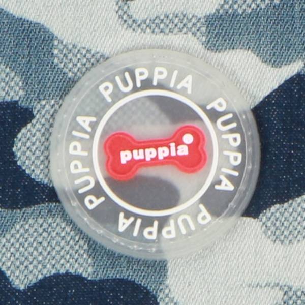 Puppia Bobby Harness model A Navy Camo - Premium hondentuig > honden harnas from Puppia - Just €20! Shop now at Frenkiezdogshop