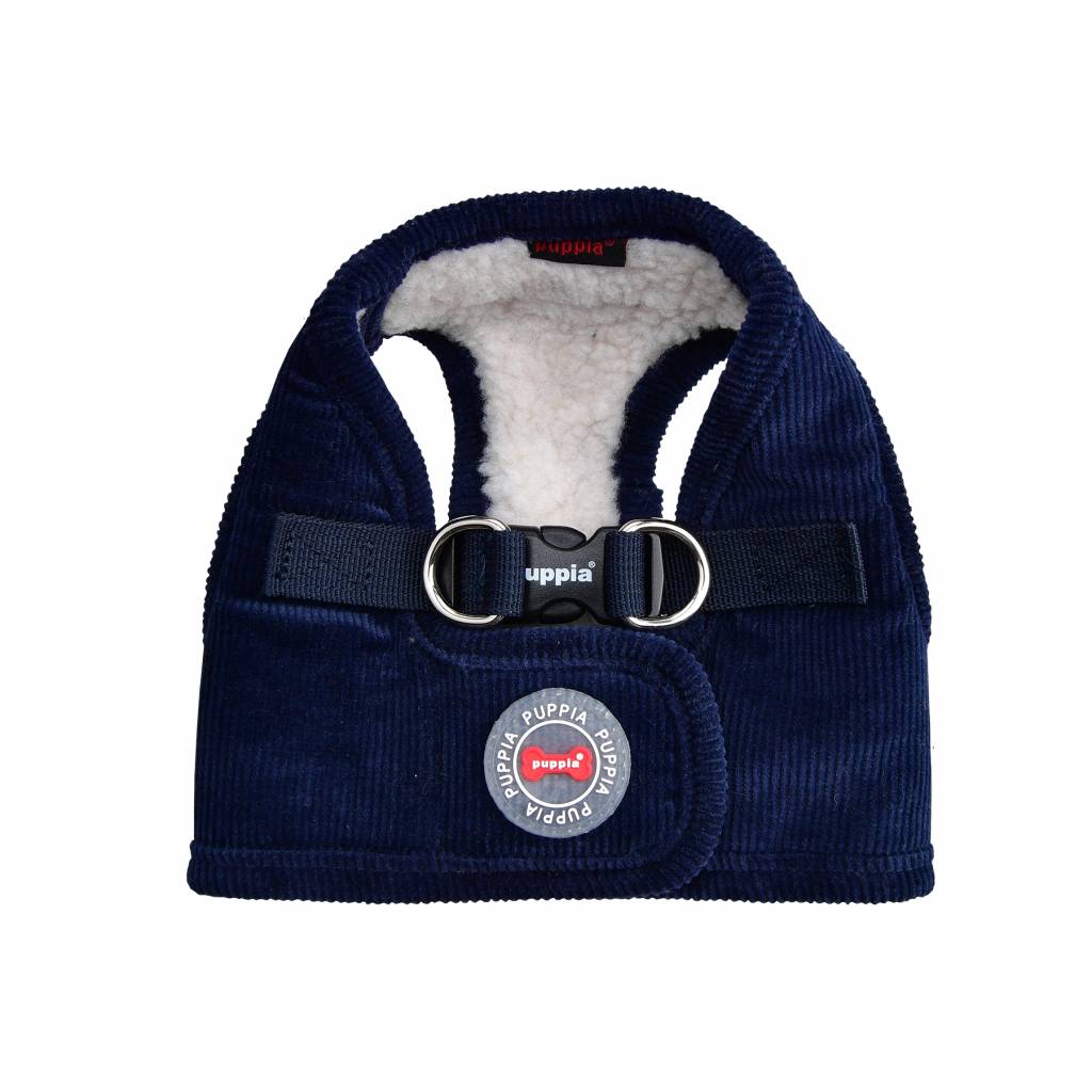 Puppia Classy Harness model B Navy ( ALLEEN XLARGE ) - Premium hondentuig > honden harnas from Puppia - Just €20! Shop now at Frenkiezdogshop