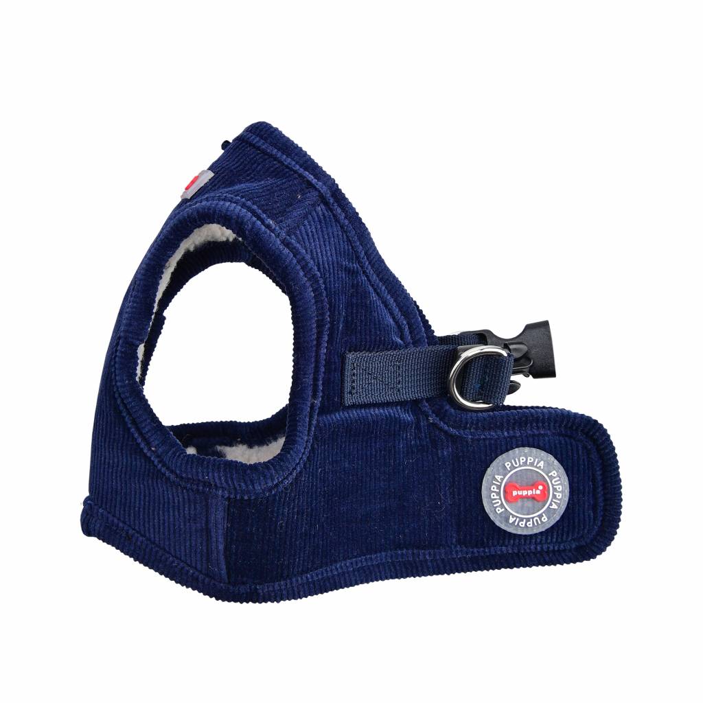 Puppia Classy Harness model B Navy ( ALLEEN XLARGE ) - Premium hondentuig > honden harnas from Puppia - Just €20! Shop now at Frenkiezdogshop