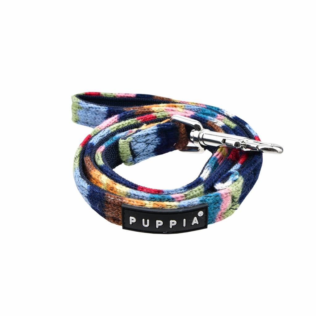 Puppia Crayon Lijn Navy - Premium hondenriem > hondenlijn from Puppia - Just €10! Shop now at Frenkiezdogshop