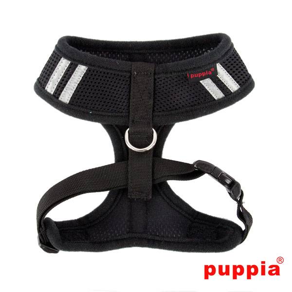 Puppia Dex Harness Model A Black - Premium hondentuig > honden harnas from Puppia - Just €20! Shop now at Frenkiezdogshop