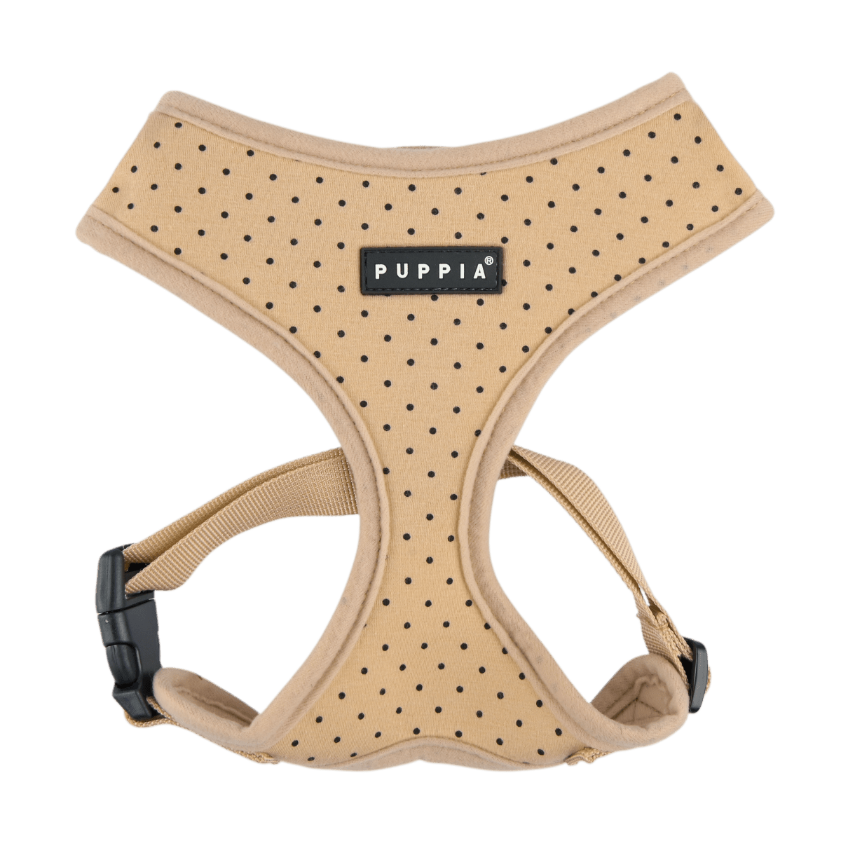Puppia Dotty Hondentuig Model A Beige hondentuig > honden harnas > model A X - Small