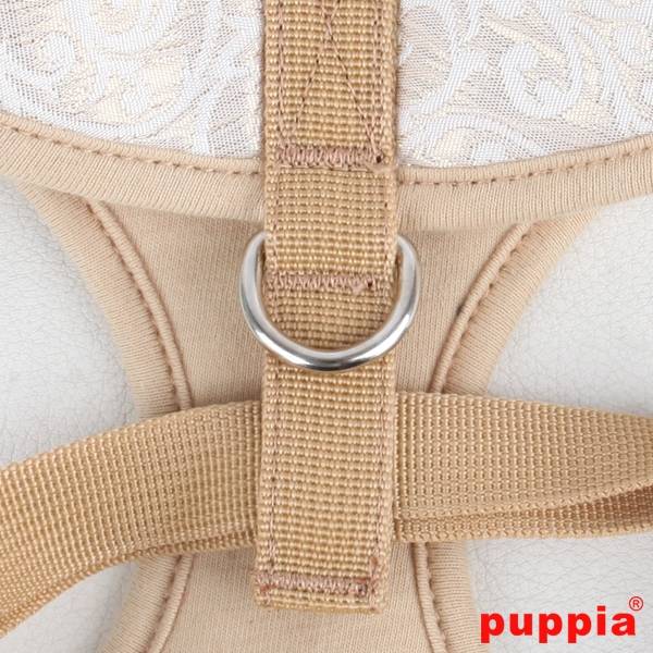 Puppia Gala harness II Model A Beige hondentuig > honden harnas > model A Large