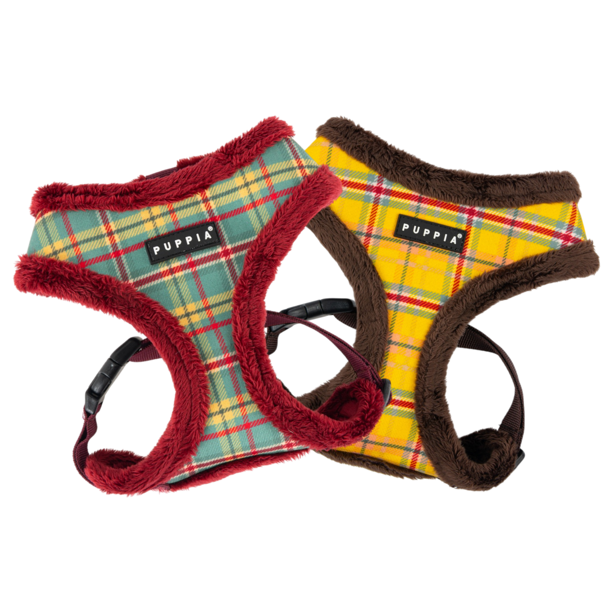 Puppia Galaxia Harness Model A - Brown hondentuig > honden harnas > model A Small