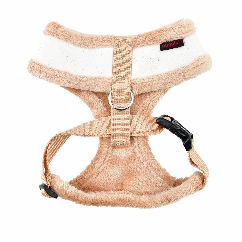 Puppia Gia Harness model A Ivory hondentuig > honden harnas > model A Small