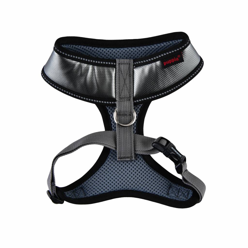 Puppia Legacy Harness model A Grey hondentuig > honden harnas > model A Small
