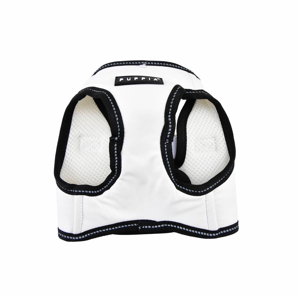 Puppia Legacy Harness model B White - Premium hondentuig > honden harnas from Puppia - Just €20! Shop now at Frenkiezdogshop
