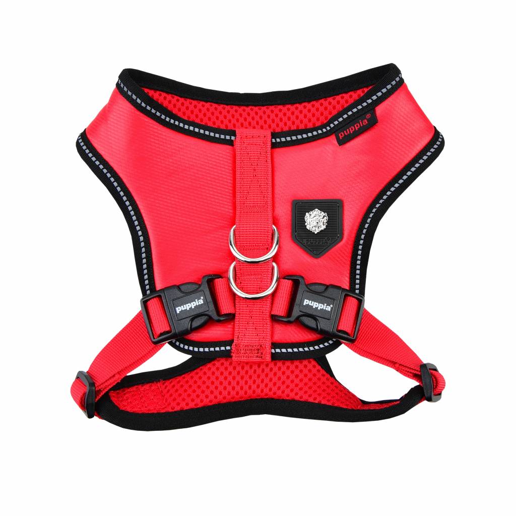 Puppia Legacy Harness model E Red - Premium hondentuig > honden harnas from Puppia - Just €20! Shop now at Frenkiezdogshop