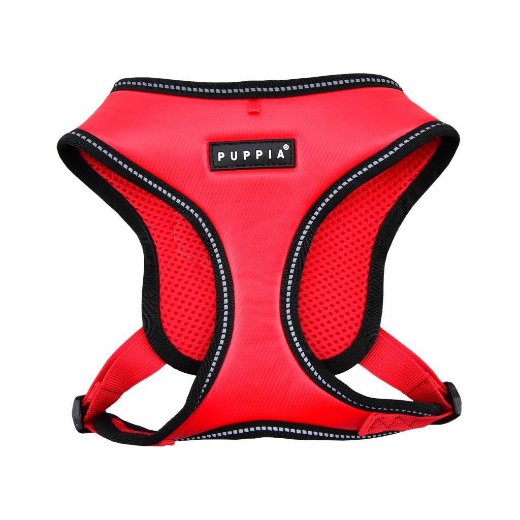 Puppia Legacy Harness model E Red - Premium hondentuig > honden harnas from Puppia - Just €20! Shop now at Frenkiezdogshop