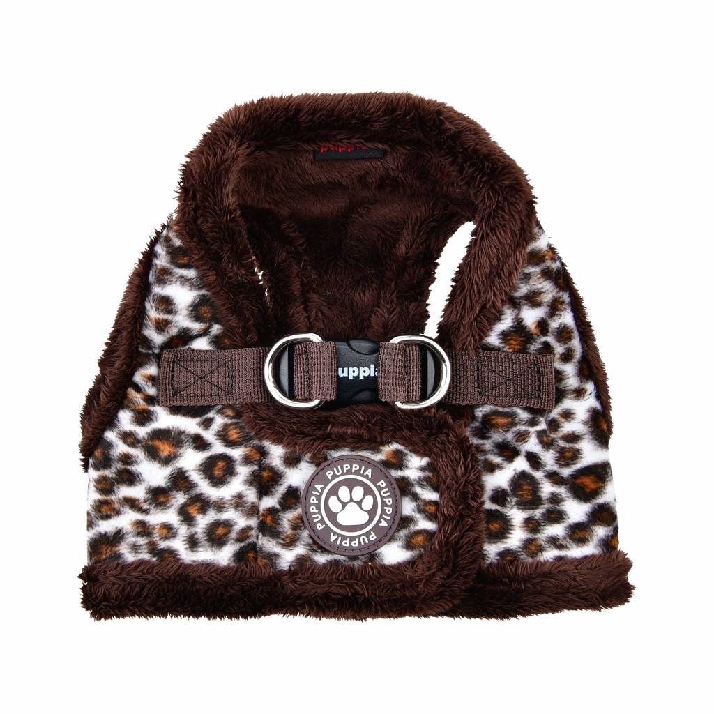 Puppia Leonard Vest Harness model B Brown - Premium hondentuig > honden harnas from Puppia - Just €24.99! Shop now at Frenkiezdogshop