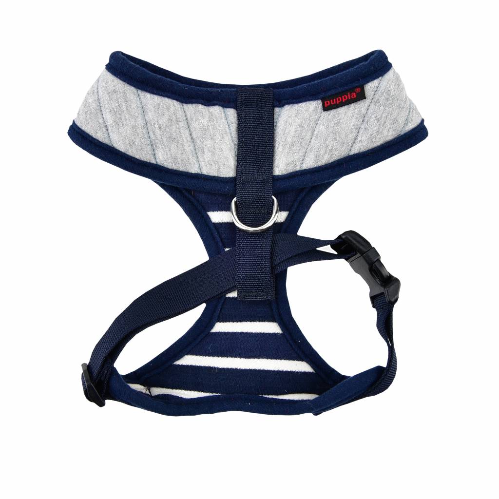 Puppia Mischief Harness model A Grey ( S & XL ) - Premium hondentuig > honden harnas from Puppia - Just €20! Shop now at Frenkiezdogshop