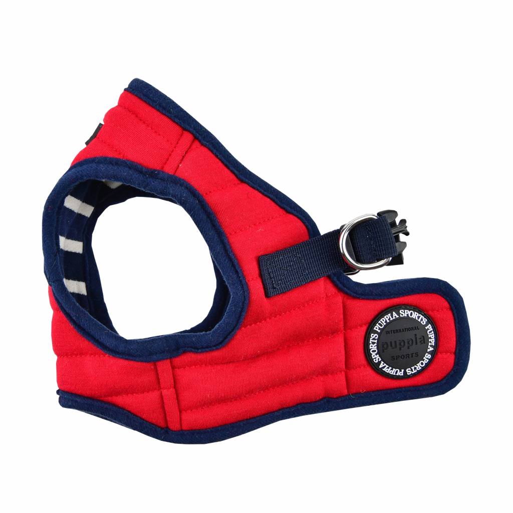 Puppia Mischief Harness model B Red ( X-LARGE ) - Premium hondentuig > honden harnas from Puppia - Just €20! Shop now at Frenkiezdogshop