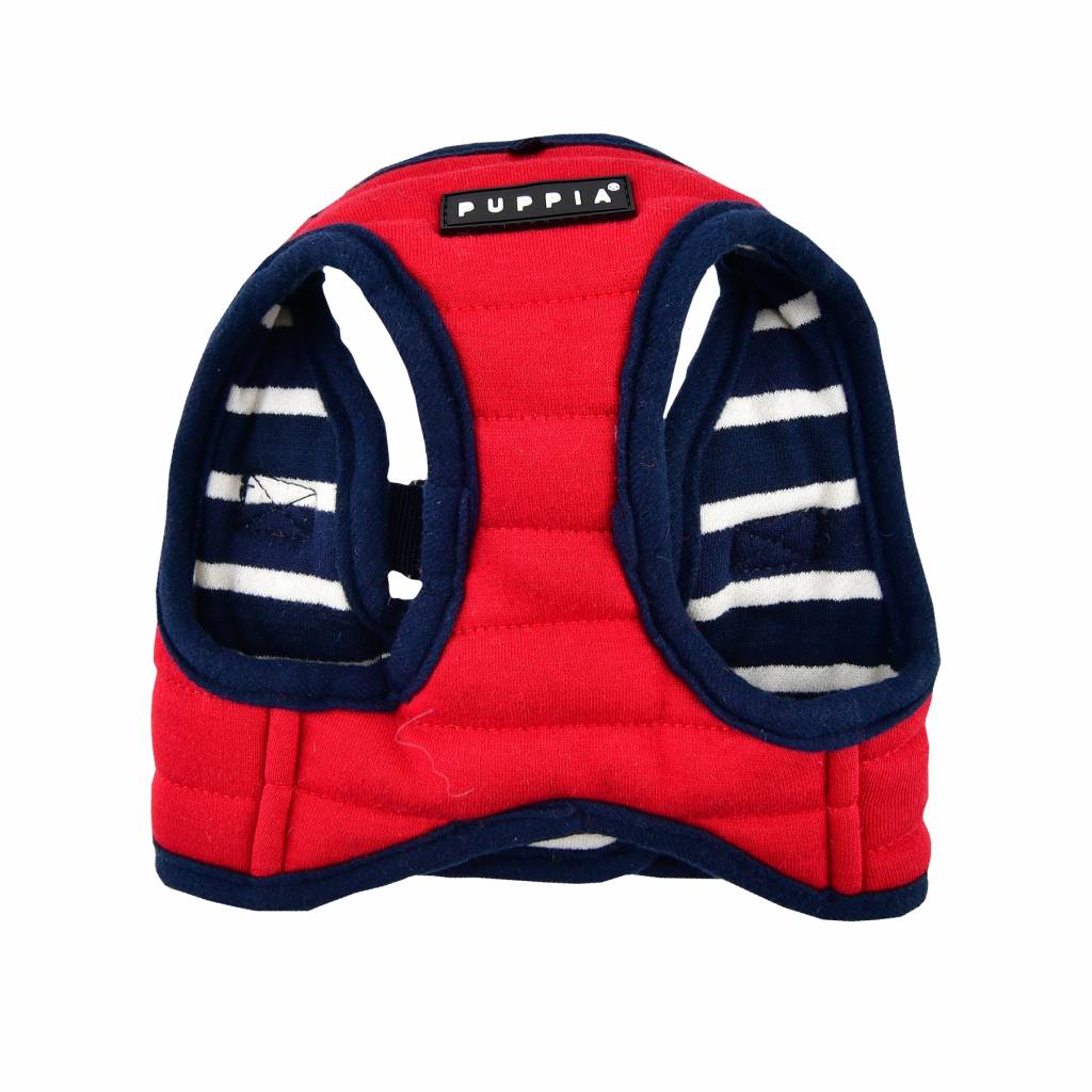 Puppia Mischief Harness model B Red ( X-LARGE ) - Premium hondentuig > honden harnas from Puppia - Just €20! Shop now at Frenkiezdogshop