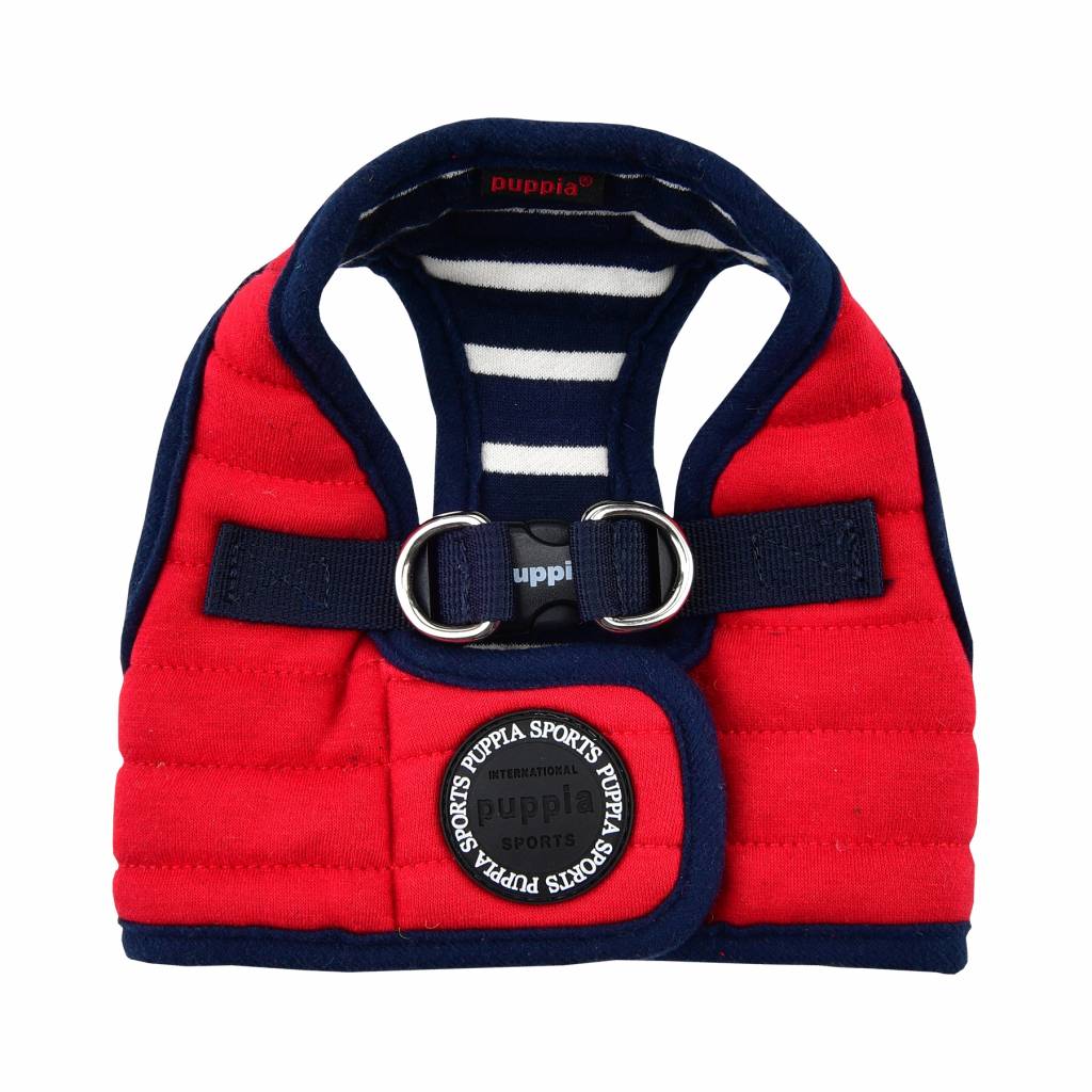 Puppia Mischief Harness model B Red ( X-LARGE ) - Premium hondentuig > honden harnas from Puppia - Just €20! Shop now at Frenkiezdogshop