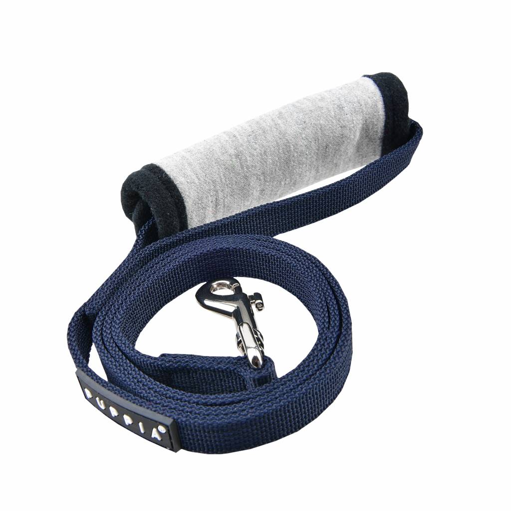 Puppia Mischief Lijn Grey - Premium hondenriem > hondenlijn from Puppia - Just €10! Shop now at Frenkiezdogshop