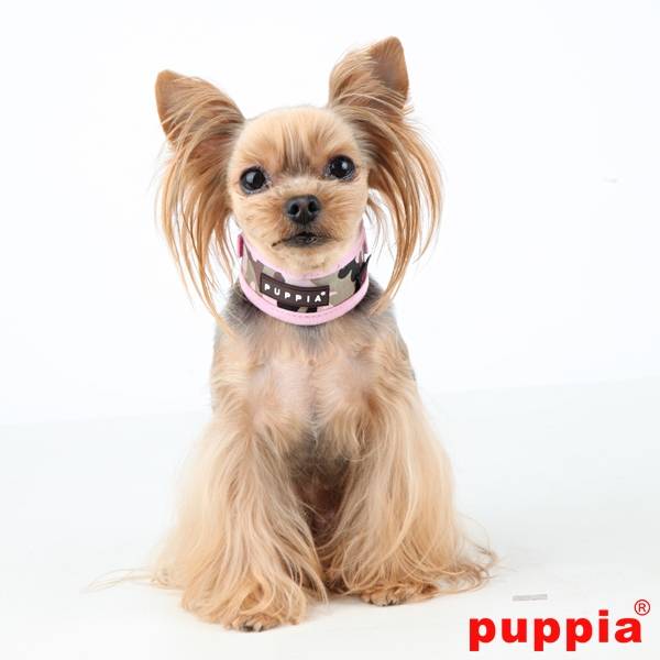 Puppia Legend halsband pink camo ( M ) - Premium halsband > hondenhalsband from Puppia - Just €10! Shop now at Frenkiezdogshop