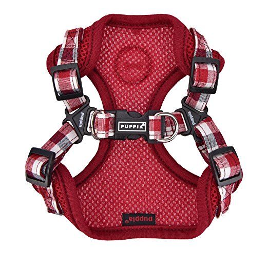 Puppia Neil Harness Wine Model C - Premium hondentuig > honden harnas from Puppia - Just €20! Shop now at Frenkiezdogshop