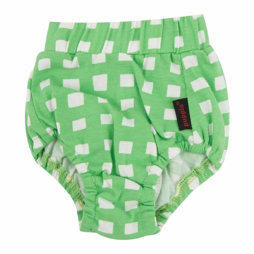 Puppia Ava sanitary panty green - Premium Loopsheidbroekje > Periodebroekje from Puppia - Just €10! Shop now at Frenkiezdogshop