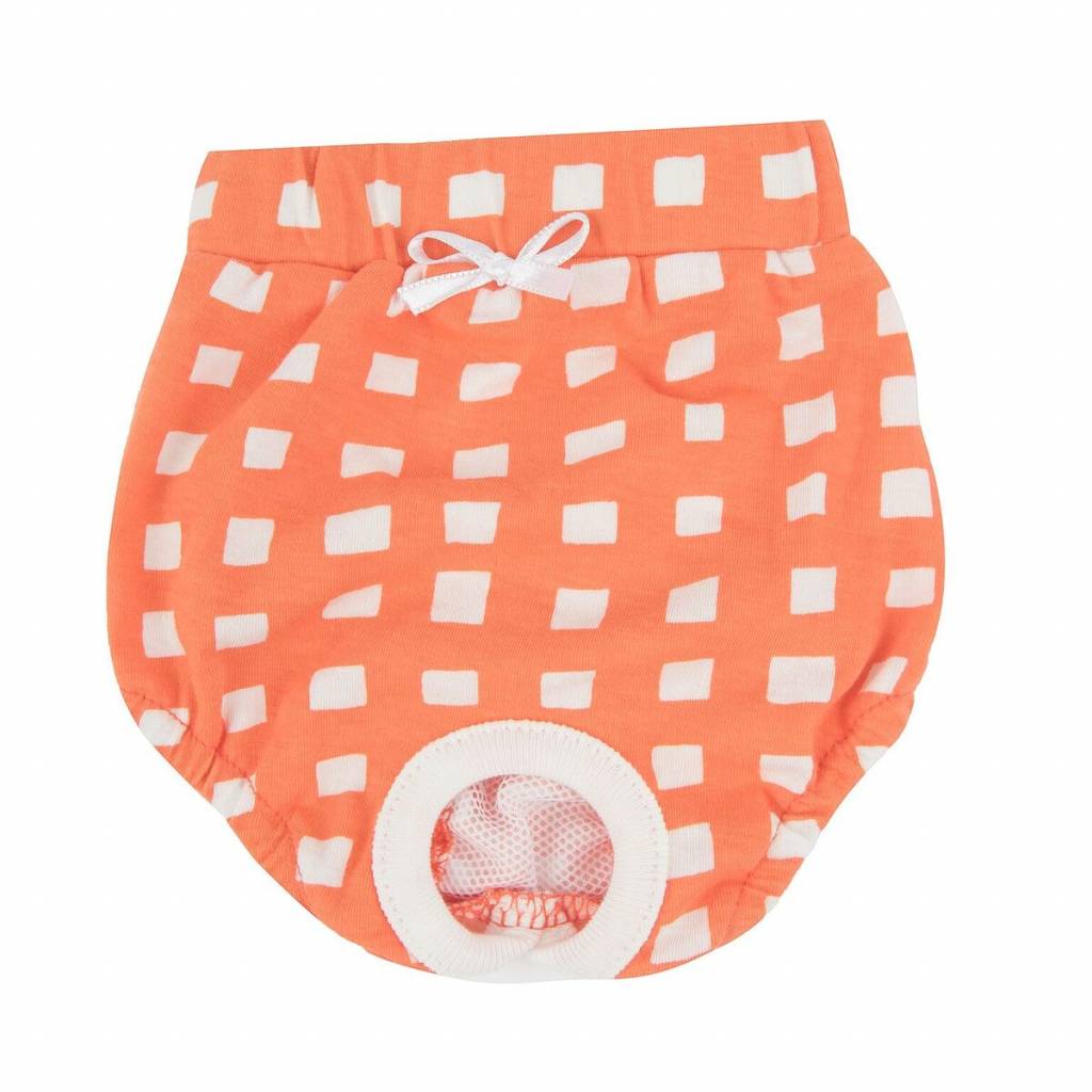 Puppia Ava sanitary panty orange Loopsheidbroekje > Periodebroekje Small
