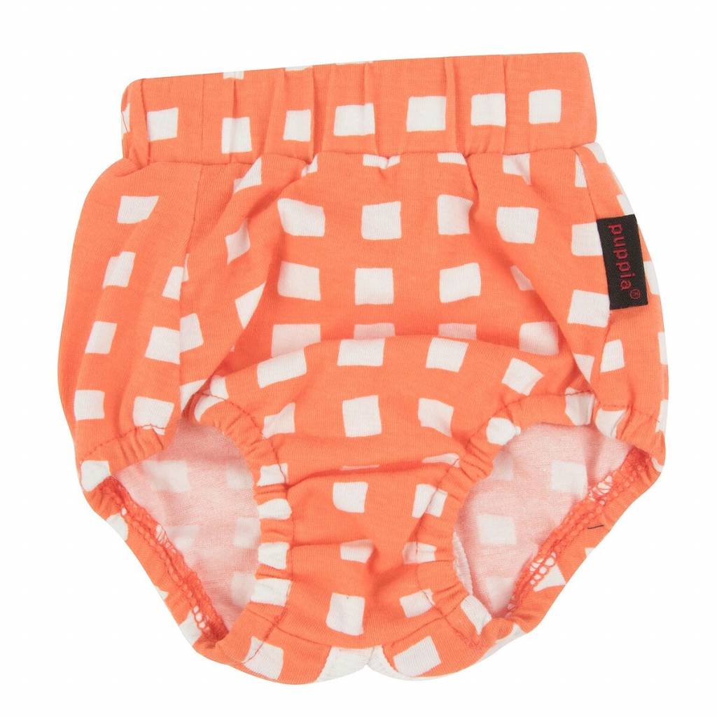 Puppia Ava sanitary panty orange - Premium Loopsheidbroekje > Periodebroekje from Puppia - Just €10! Shop now at Frenkiezdogshop