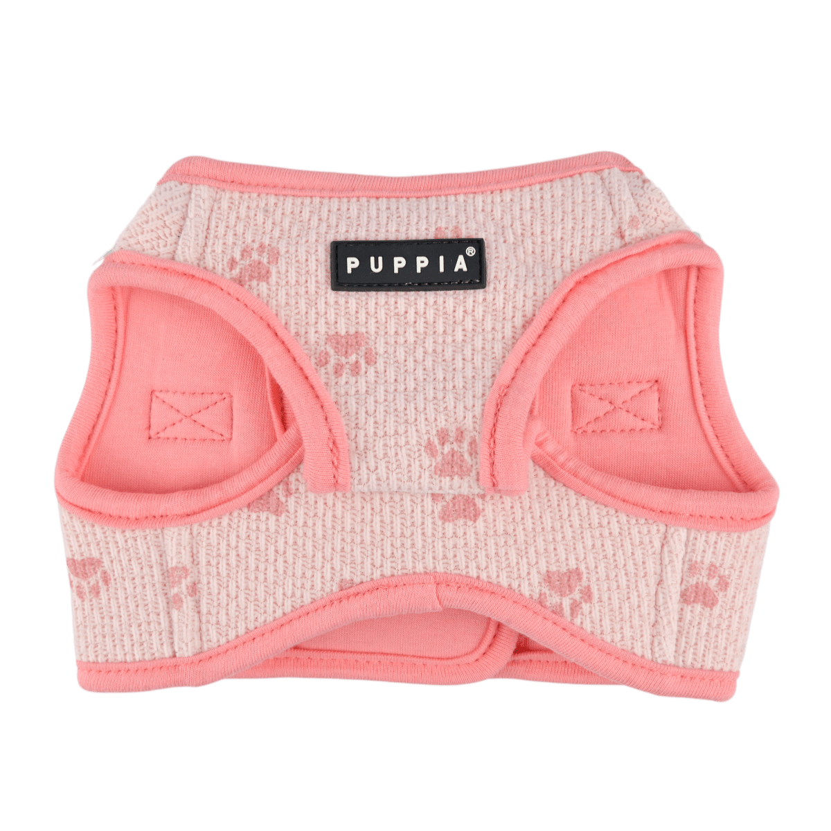 Puppia Pawprint Vest Harness Model B Pink hondentuig > honden harnas > model B Small