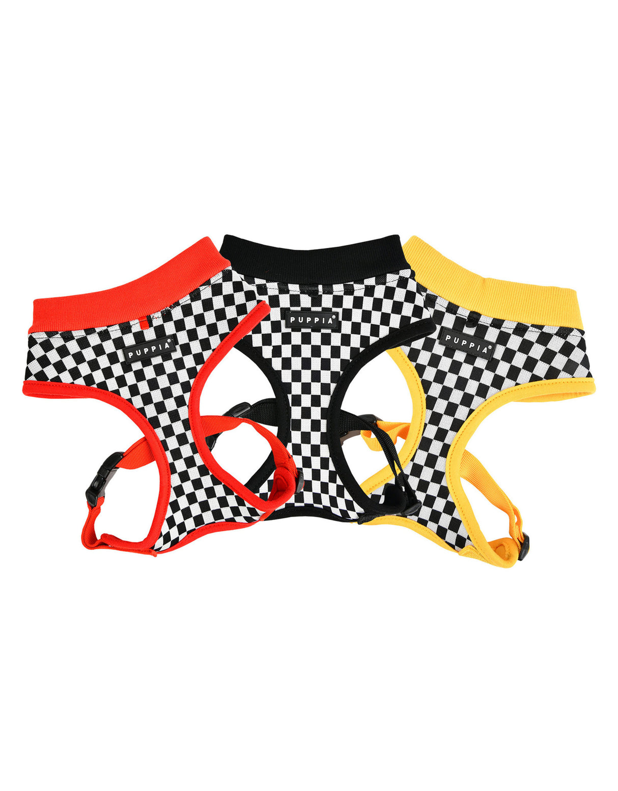 Puppia Racer Harness Model A Red hondentuig > honden harnas > model A Small