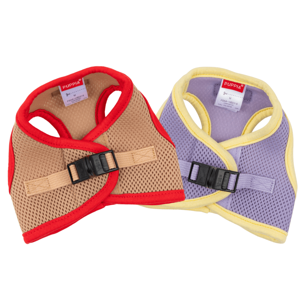 Puppia Soft Ez-Buckle Harness B - Violet hondentuig > honden harnas > model B Small