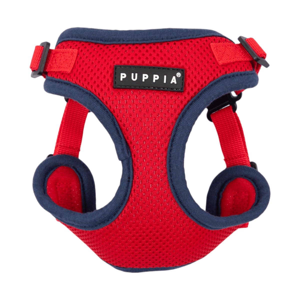 Puppia Soft Ez-Buckle Harness C - Red hondentuig > honden harnas > model C Small
