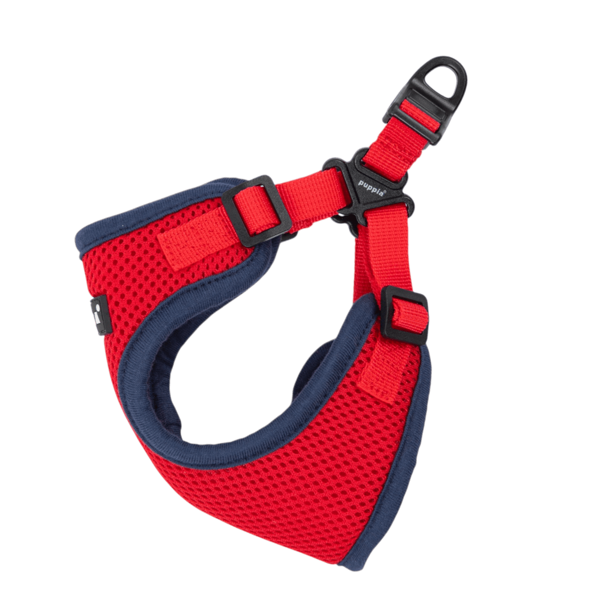 Puppia Soft Ez-Buckle Harness C - Red hondentuig > honden harnas > model C Small