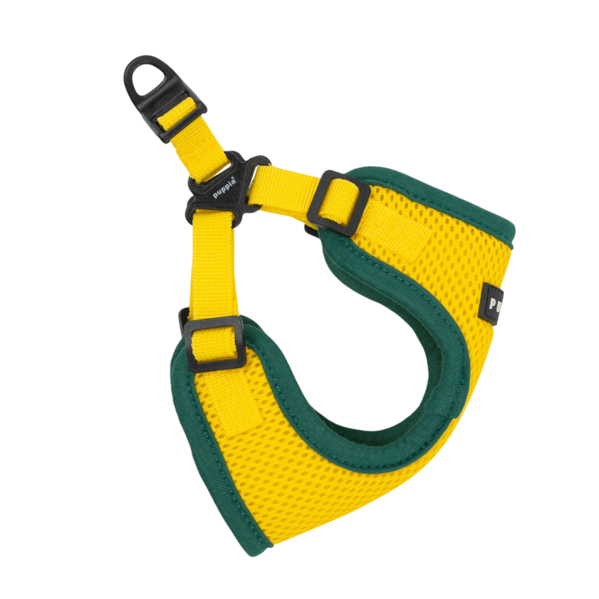 Puppia Soft Ez-Buckle Harness C - Yellow hondentuig > honden harnas > model C Small