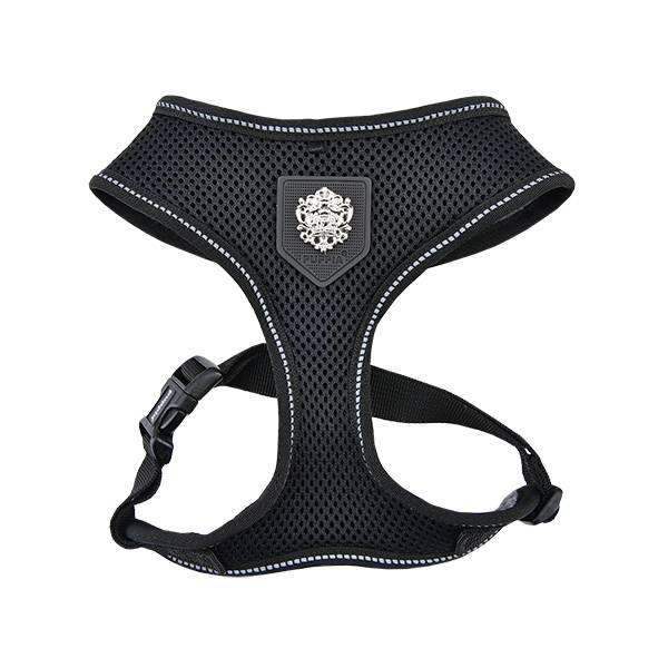 Puppia Thermal Soft Harness model A Black - Premium hondentuig > honden harnas from Puppia - Just €20! Shop now at Frenkiezdogshop