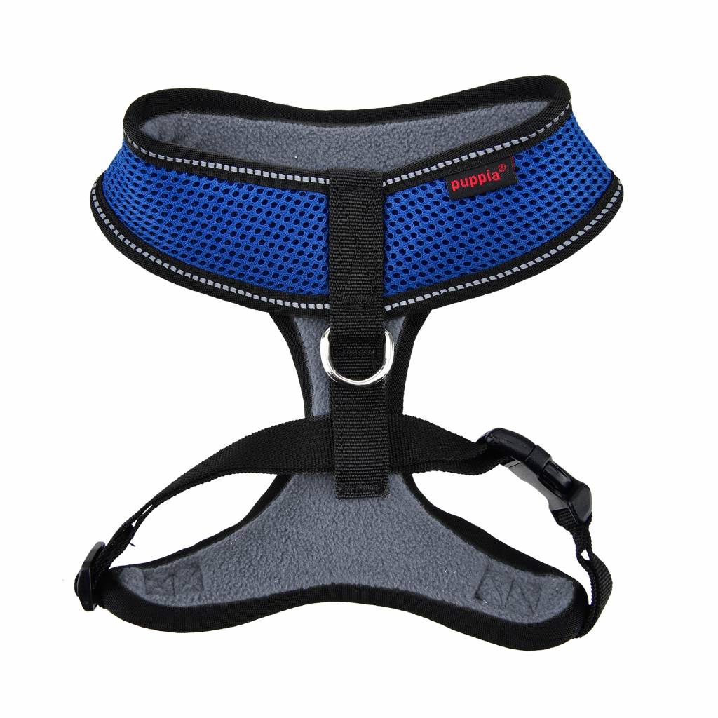 Puppia Thermal Soft Harness model A Royal Blue - Premium hondentuig > honden harnas from Puppia - Just €20! Shop now at Frenkiezdogshop