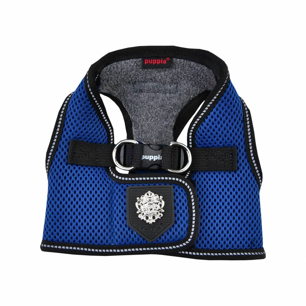 Puppia Thermal Vest Soft Harness model B Royal Blue - Premium hondentuig > honden harnas from Puppia - Just €20! Shop now at Frenkiezdogshop