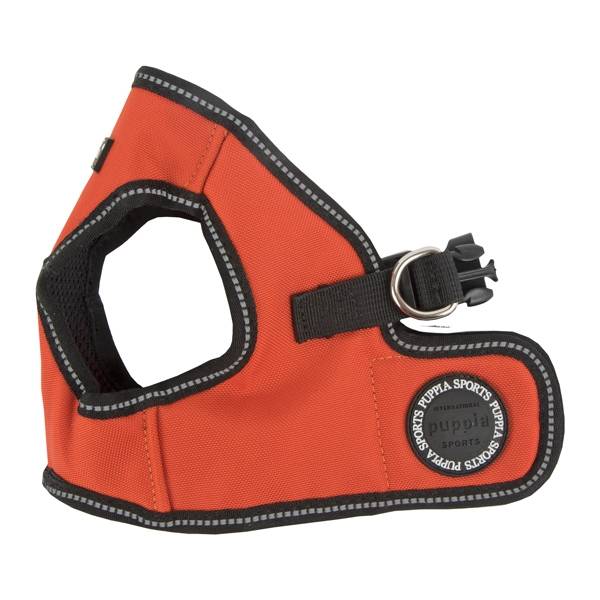Puppia Trek Vest Harness model B Orange - Premium hondentuig > honden harnas from Puppia - Just €20! Shop now at Frenkiezdogshop
